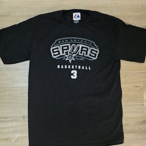 Vintage San Antonio Spurs Black Basketball T-Shirt